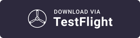 TestFlight button